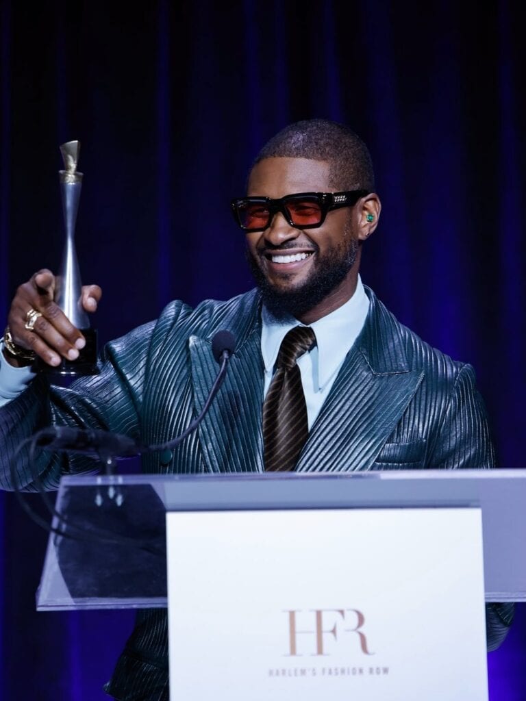 Usher Receives the Virgil Abloh Award at Harlem’s Fashion Row’s 18th Annual Style Awards